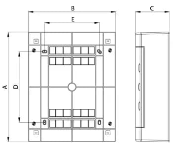 N 2×18 C - Technical Drawing