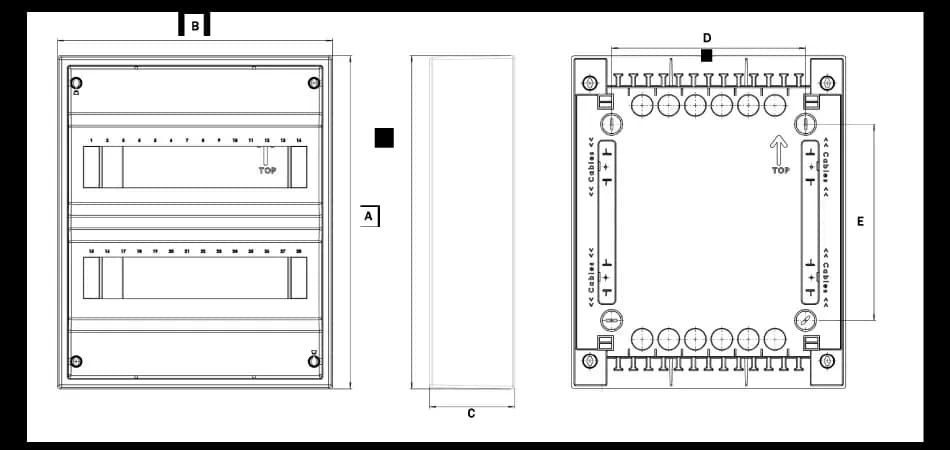 N 48 ALFA - Technical Drawing