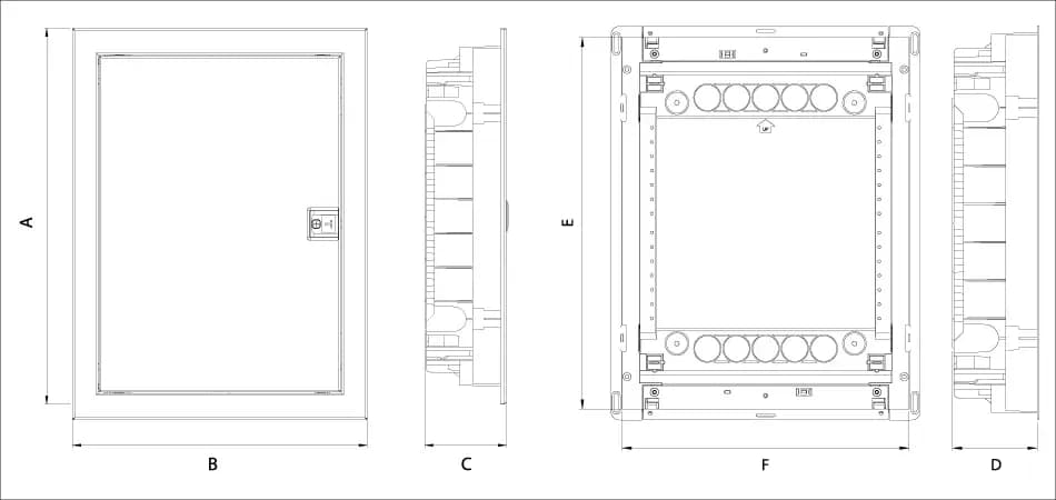 U 36 F ME - Technical Drawing