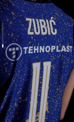Zubić dres sa Tehnoplast sponzorstvom
