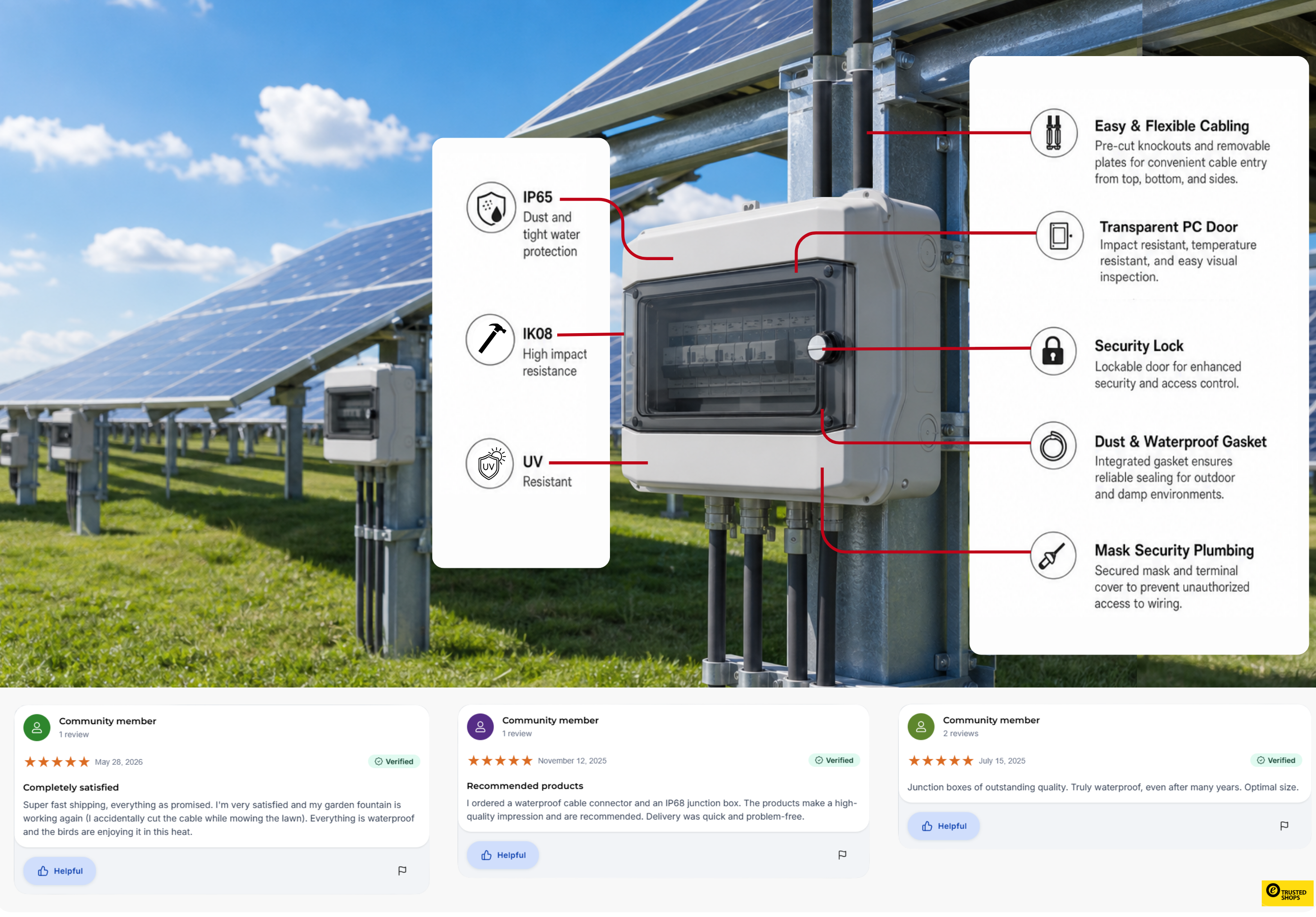 D SOLAR INSTALED